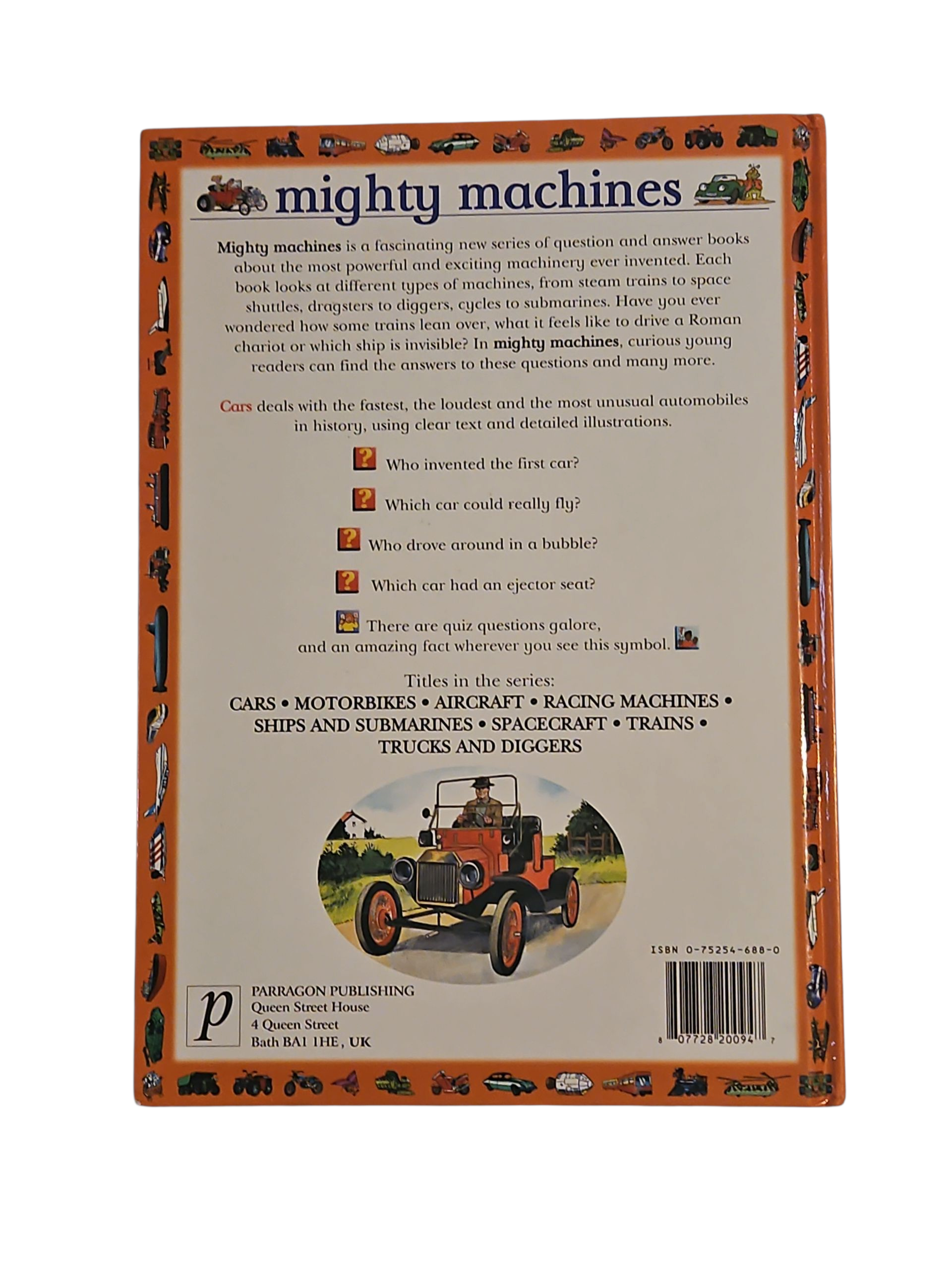 Mighty Machines Cars: A Question and Answers Book