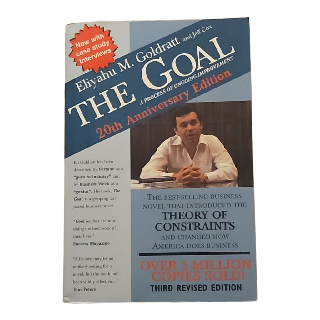 The Goal: A Process of Ongoing Improvement" by Eliyahu M. Goldratt