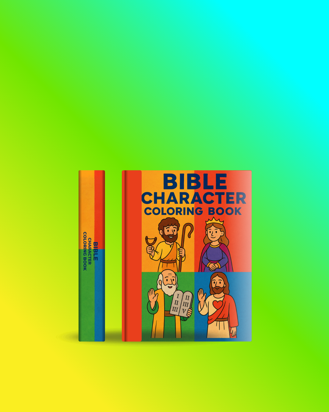 BIBLE CHARACTER COLORING BOOK