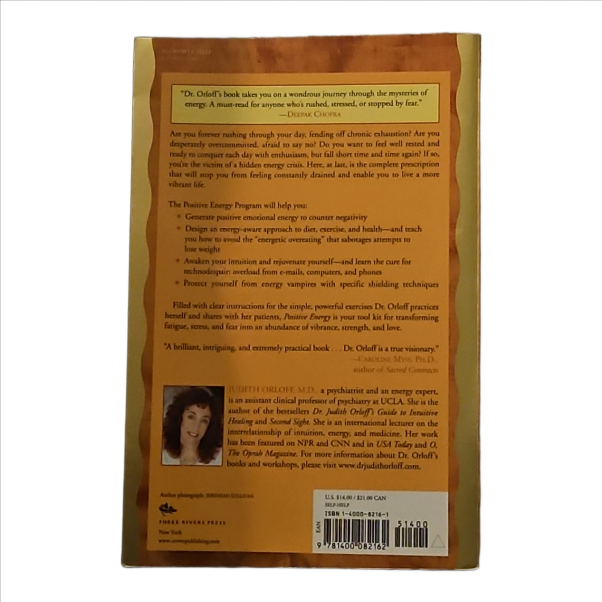 Positive Energy: 10 Extraordinary Prescriptions for Transforming Fatigue, Stress, and Fear into Vibrance, Strength, and Love