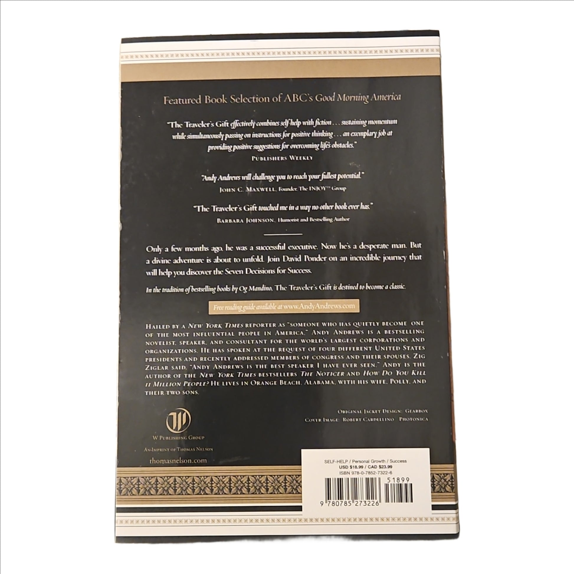 The Traveler’s Gift: Seven Decisions That Determine Personal Success by Andy Andrews