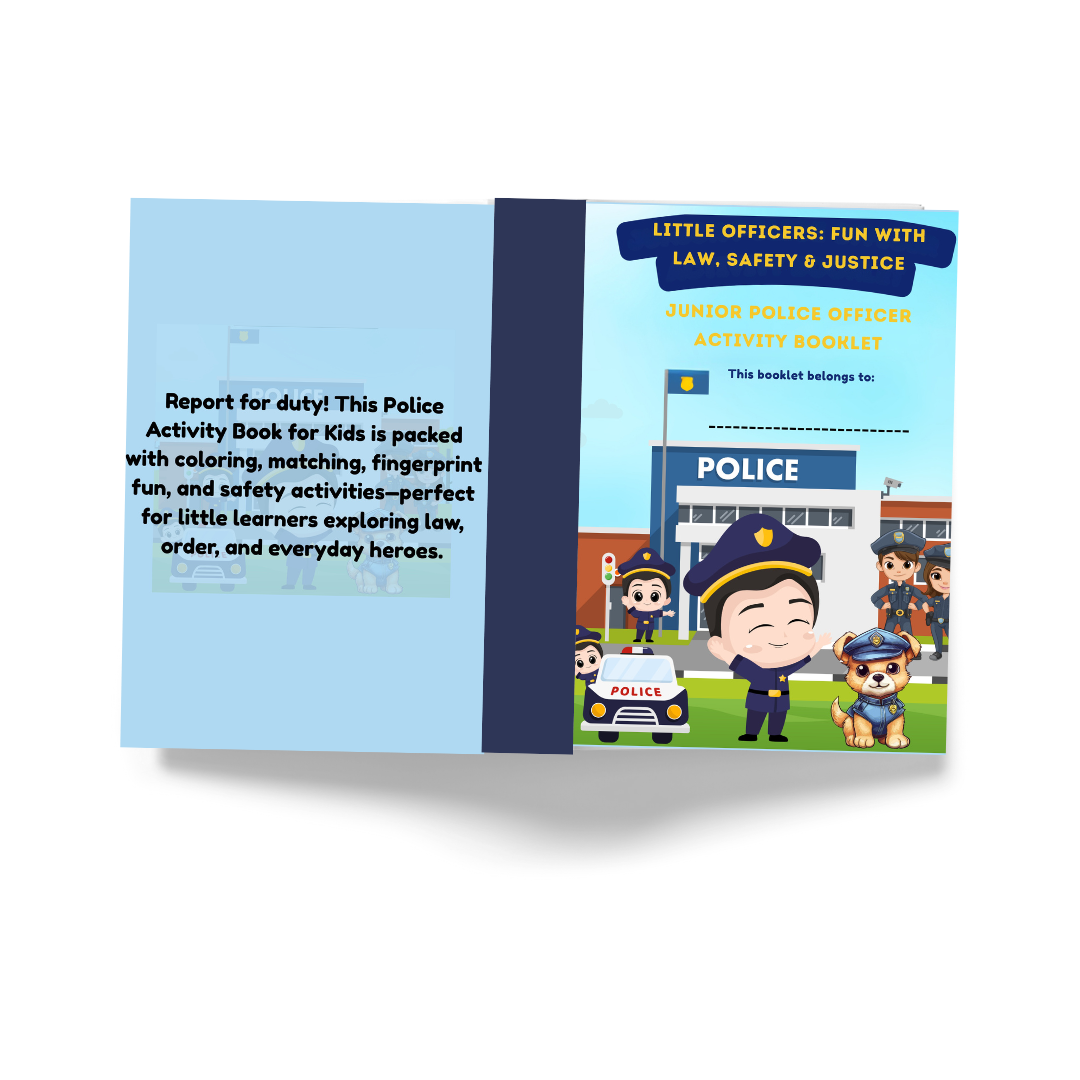 Junior Police Officer Activity Booklet