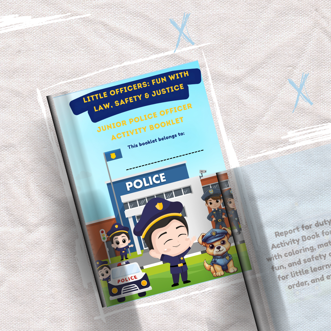 Junior Police Officer Activity Booklet